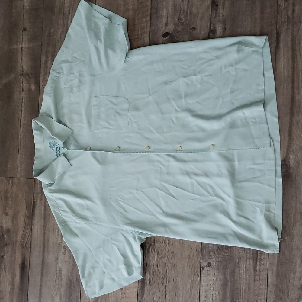 Tommy Bahama 100%silk button down shirt